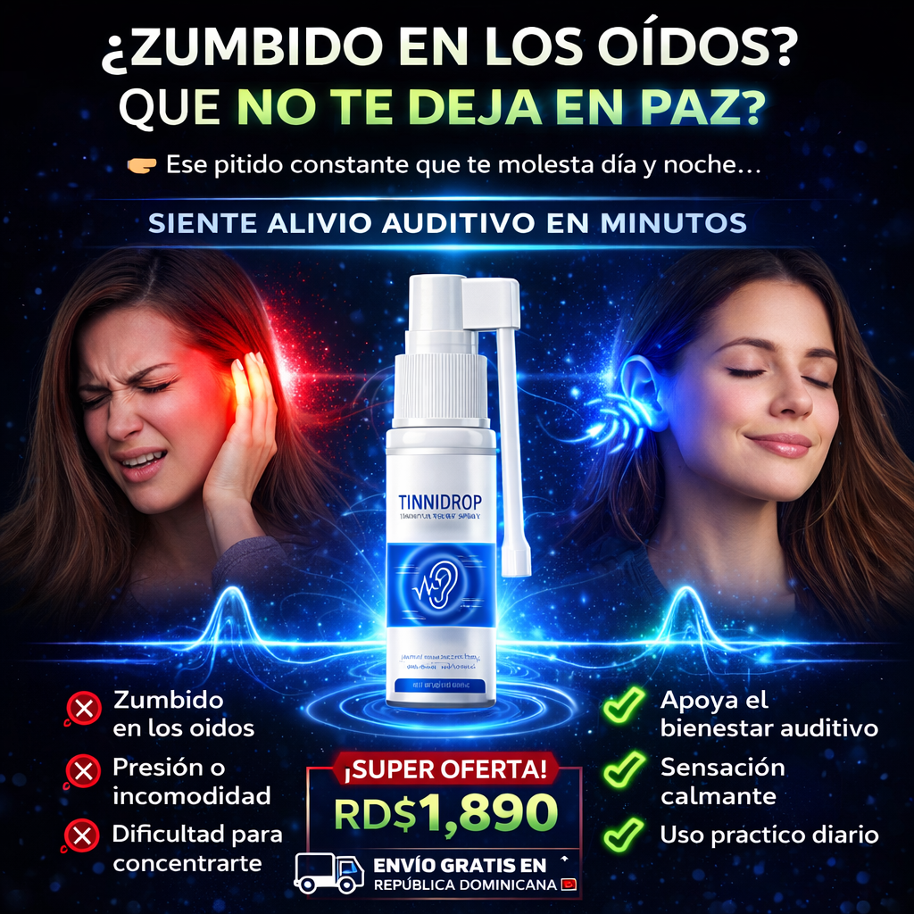 | SUPER OFERTA | Spray Auditivo de Uso Diario – Fácil y Rápido